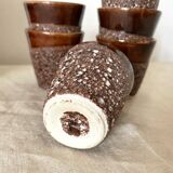 Vintage ceramic espresso coffee cups