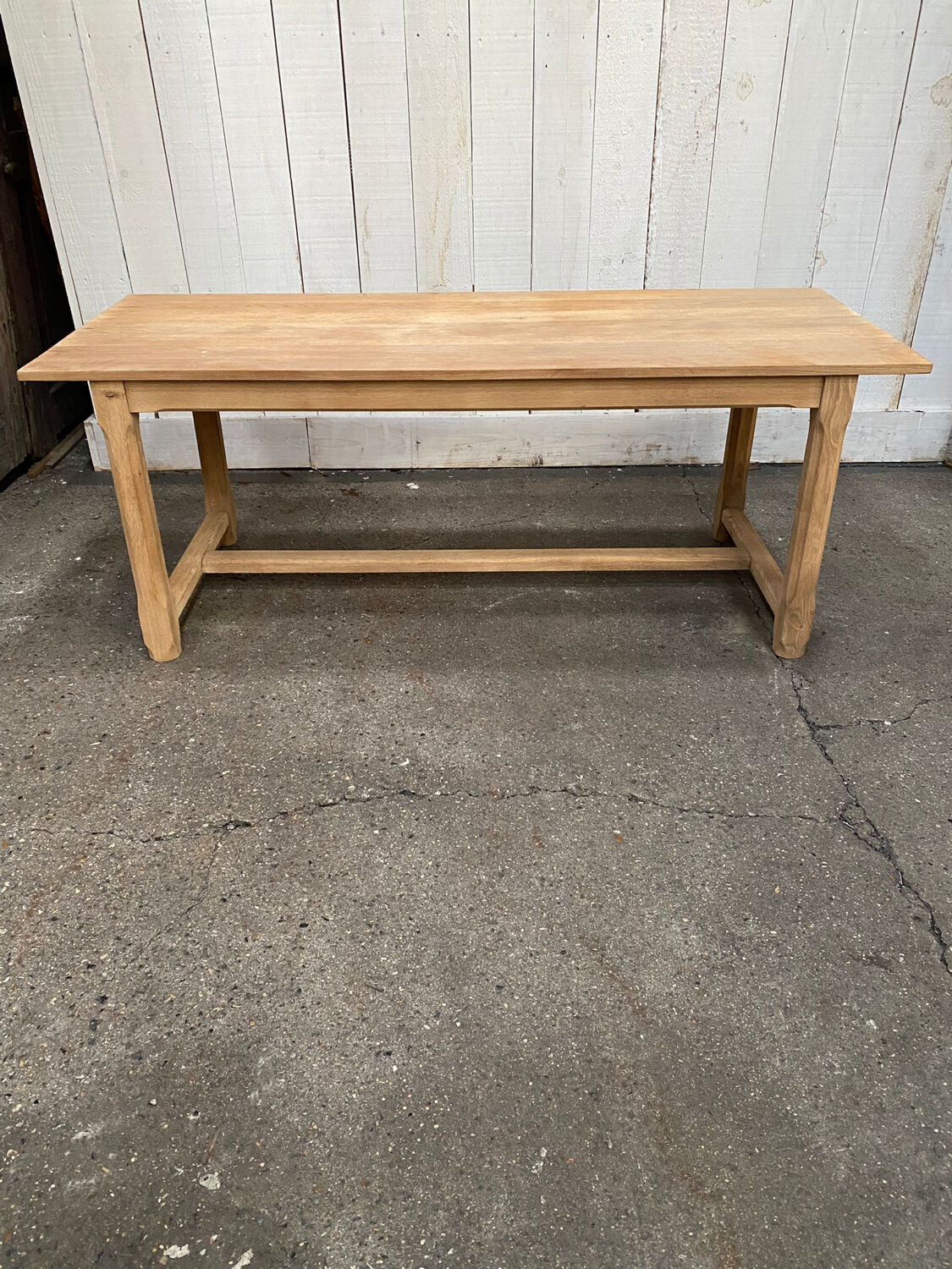 Table de ferme décapée et restaurée