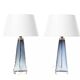 Paire de lampes à poser en cristral Model RD 1566