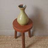 Vase Accolay en céramique émaillée poterie handmade vintage décoration campagne scandinave