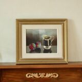 Still Life with Prunes and Jug by Gösta Emming