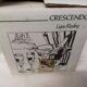 Crescendo vintage glass champagne bucket