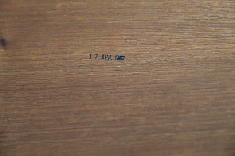 Coffee table in rosewood of danish design, 1960s