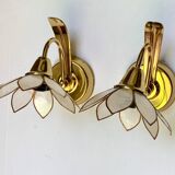 Appliques laiton et nacre