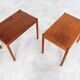 Vintage side tables | side tables | 1960s | teak