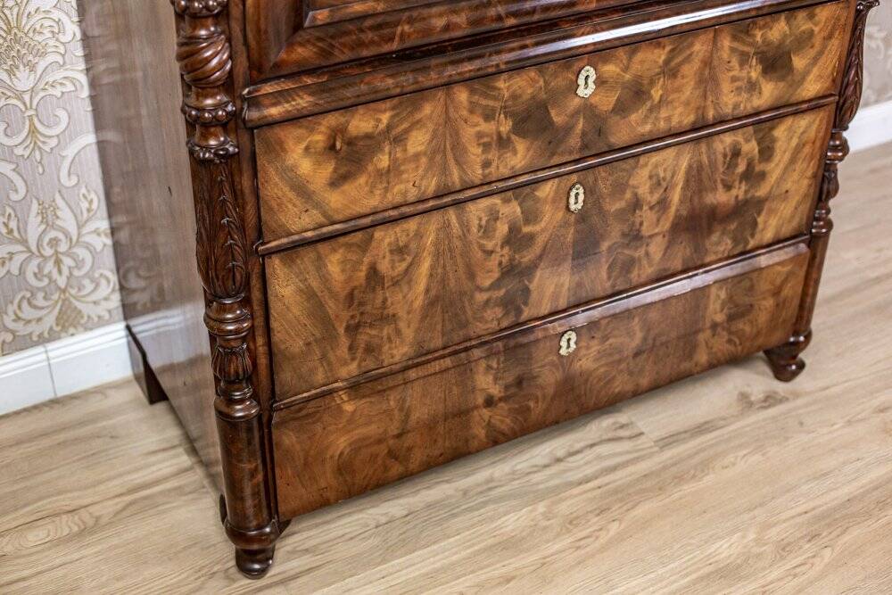 Antique Louis Philippe Secretary Desk, 1850