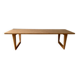 Table basse en chêne de Borge Mogensen - Danemark années 70