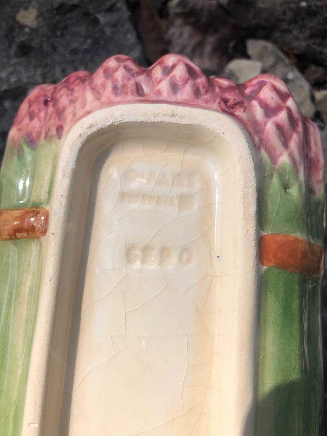 Asparagus serving dish