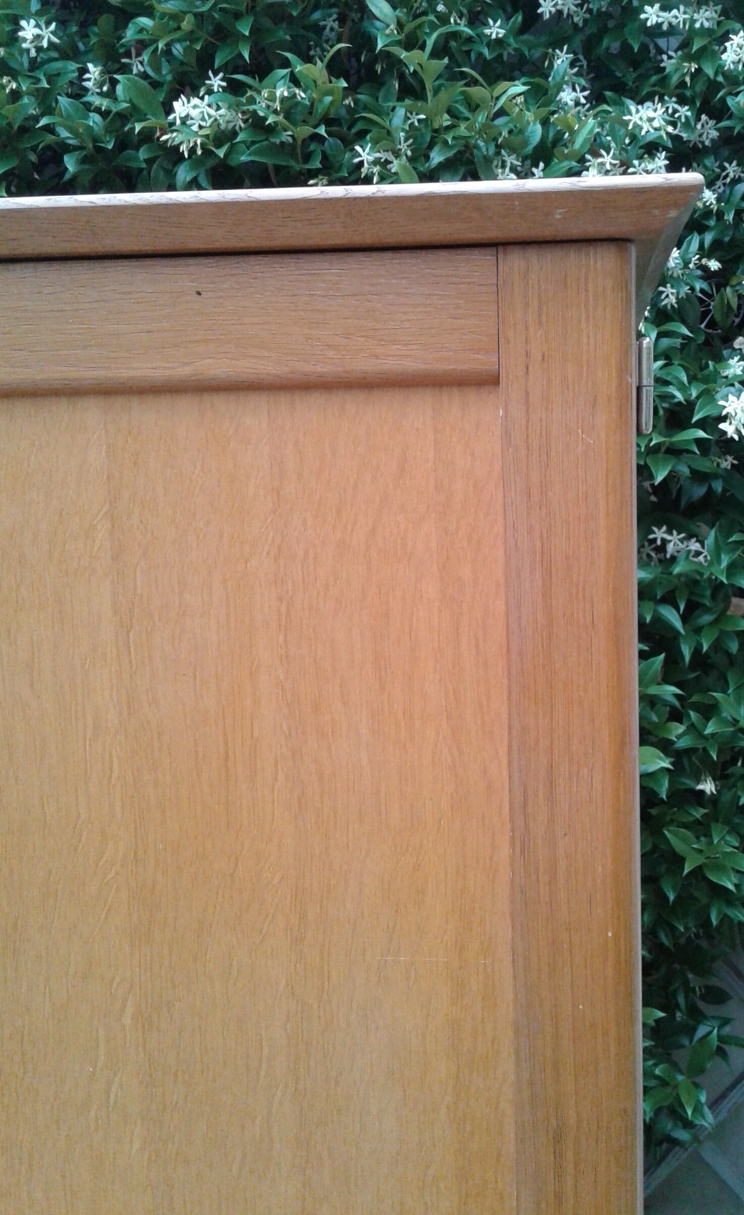 Cabinet vintage feet compass