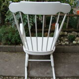Rocking wood chair 50s