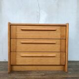 Commode Gautier en bois en pin de 1970