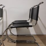 Set of 4 MR10 chairs by Ludwig Mies Van Der Rohe