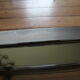 Coffee table chrome and smoked glass