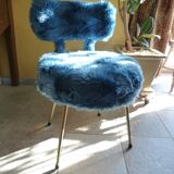 Pair of chairs blue duck rug