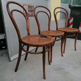 7 Chairs Marche Gebrüder Thonet and Wackerlin & C. original model no. 18