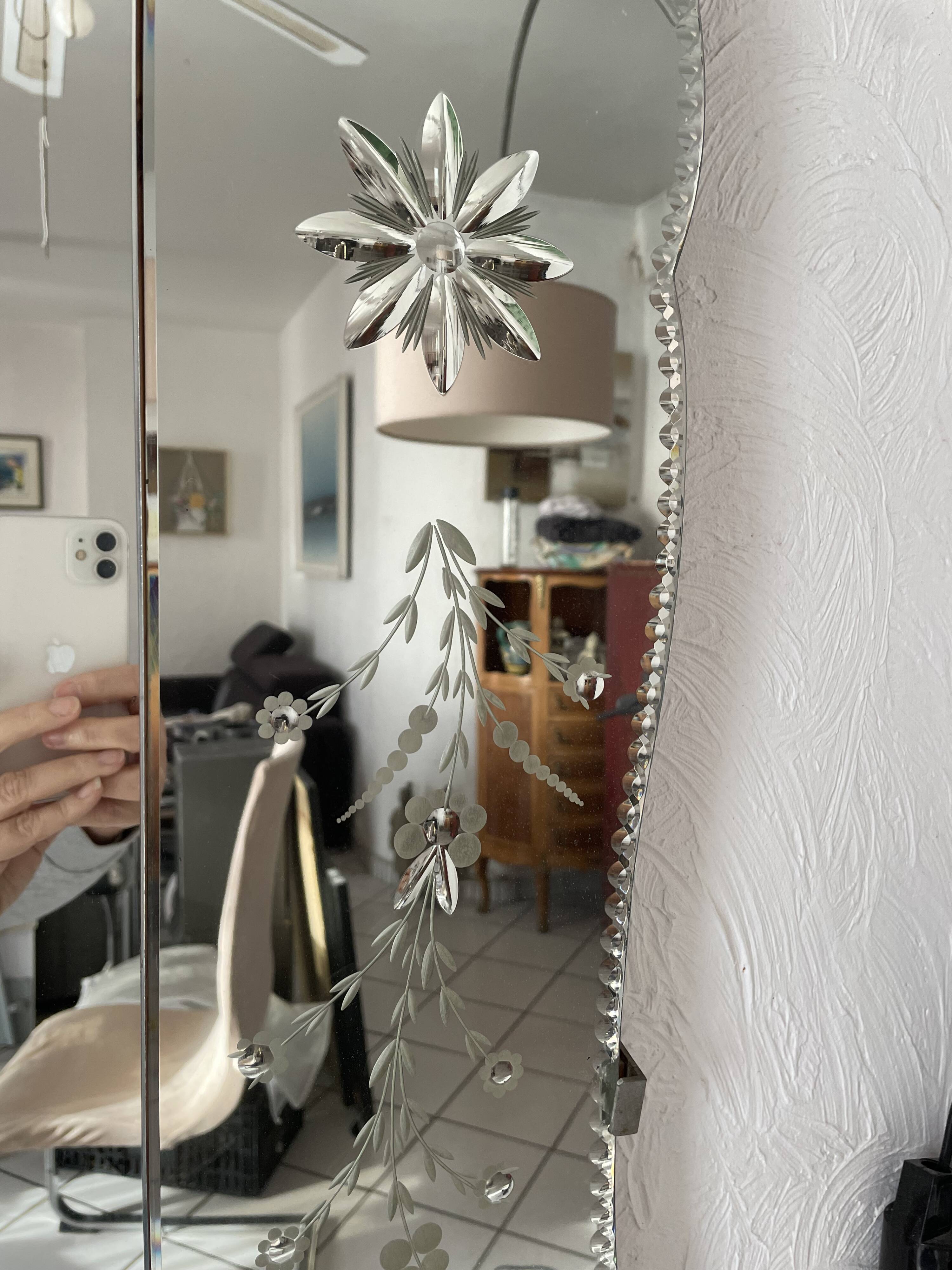 Large Venetian mirror