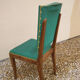 Skai vintage and sitting Chair wood and springs.
