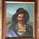 "Spanish beggar with bowl" oil on canvas 19th century
