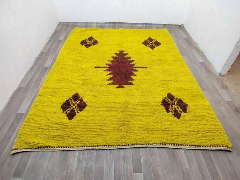 Traditional handmade Berber rug 200cm x 300cm