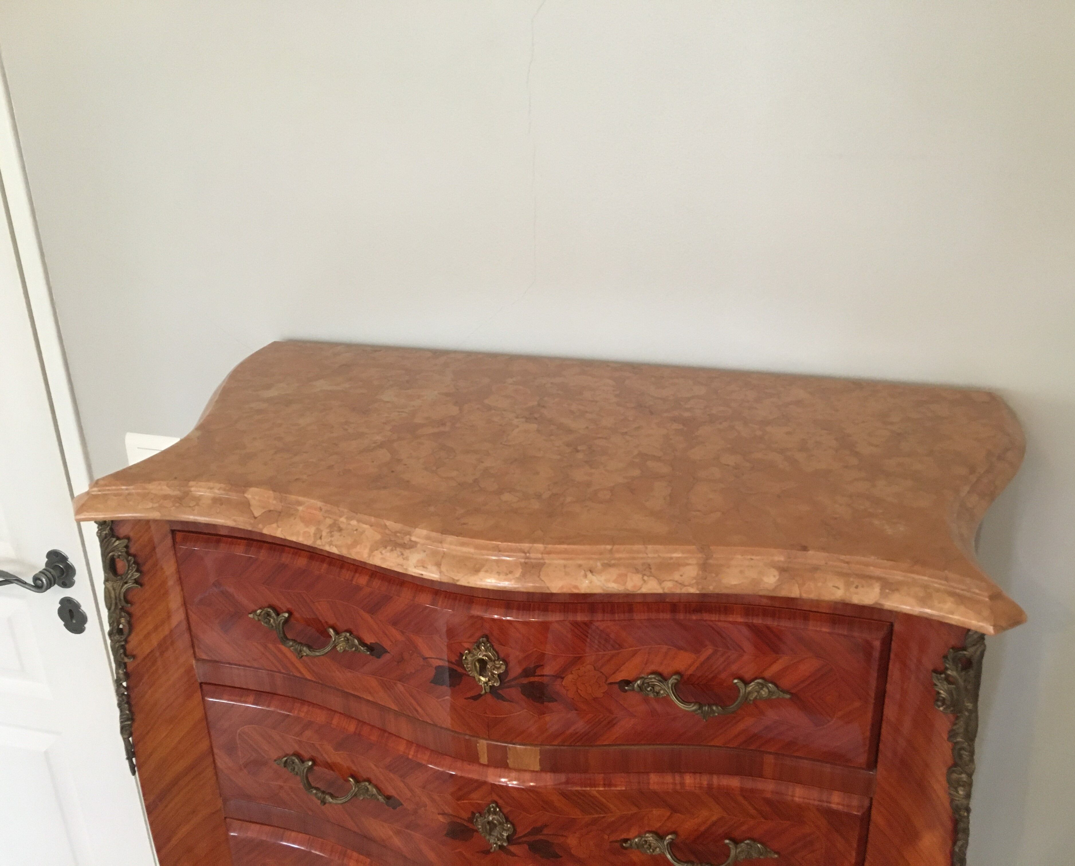 Semainier in marquetry