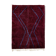 Modern Moroccan carpet dark red