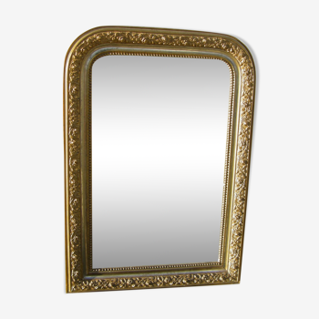 Mirror in gilded wood