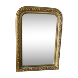 Mirror in gilded wood