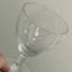 8 verres à vin blanc en cristal ciselé