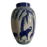 Keralouve La Louvière Elephants vase
