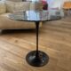Side table/guéridon Tulipe - Knoll - Verde Alpi marble