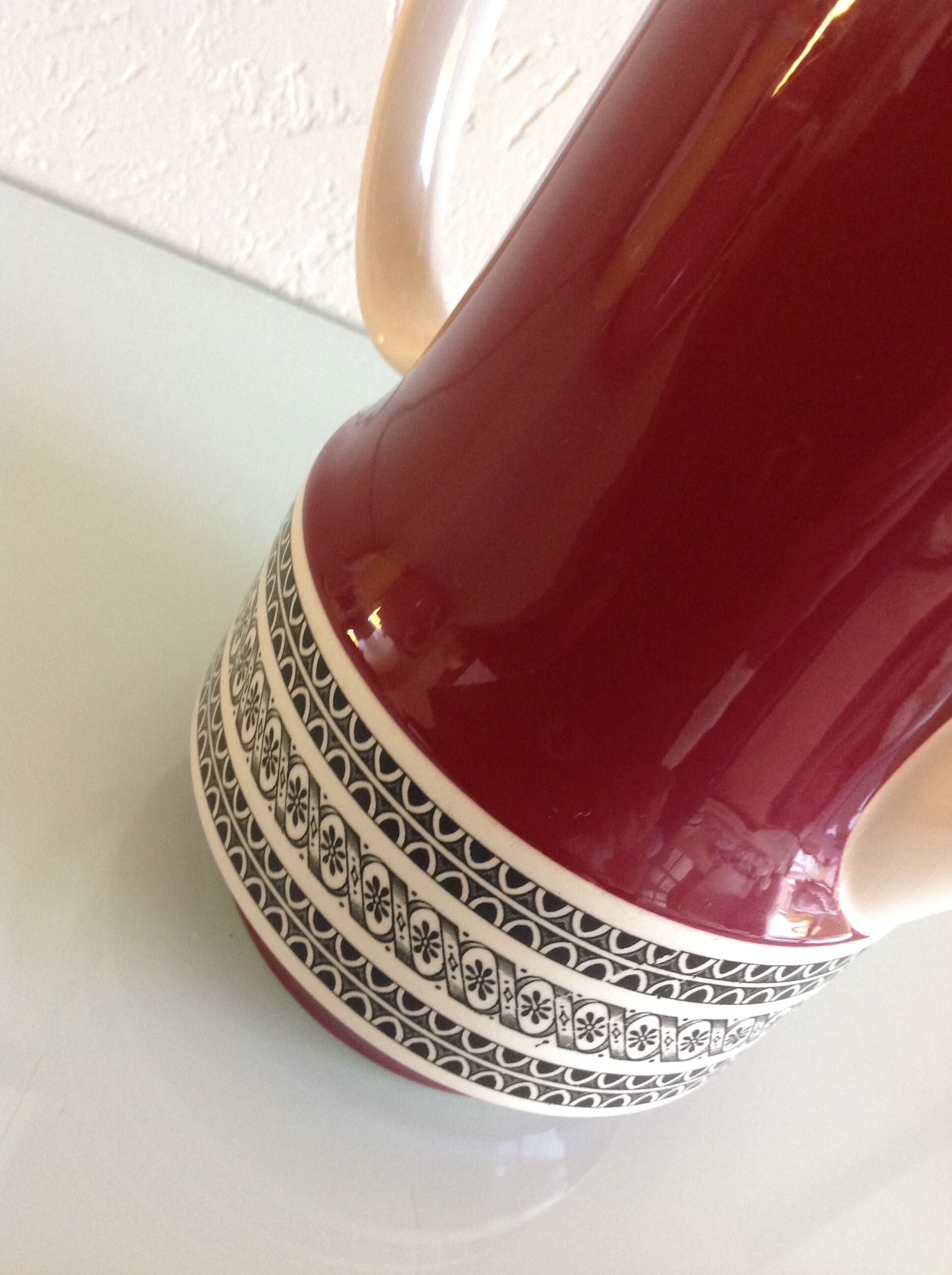 Rubin décor coffee maker by Villeroy & Boch / vintage 50s-60s