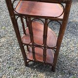 Rattan shelf