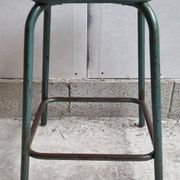 Industrial stools, Gaston Cavaillon for Mullca, vintage