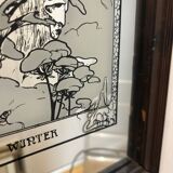 mirror Alphonse Mucha model Winter