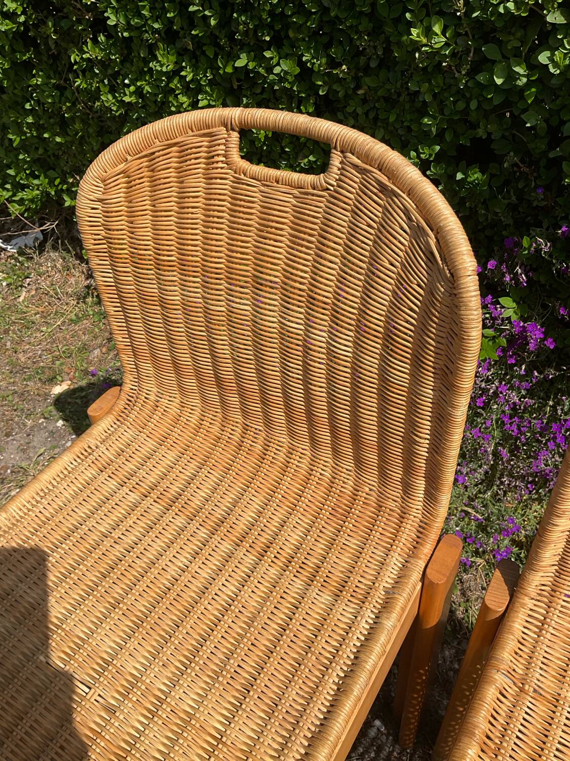 Pair of Italian chairs from the 70s