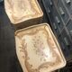 Pair of Venetian bedside louis XV painted