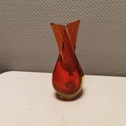 Vase en verre de Murano par Flavio Poli années 1950