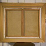 Oil on canvas expressionist figurative painting "Along the Canal" by Jean-Pierre Couprie 1980