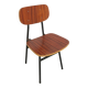 Vintage stol kamnik school chair: 1970s yugoslavia, industrial design