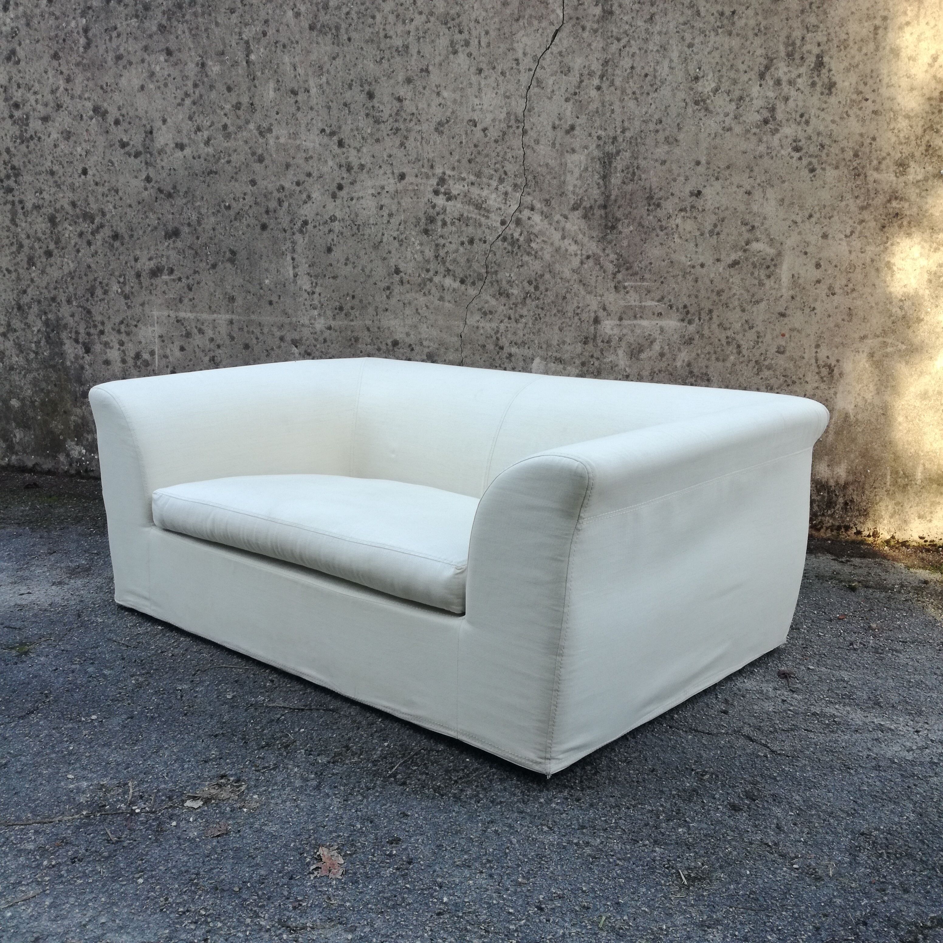 Ligne roset bench in fabric