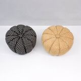 Set of poufs by Jindřich Halabala for Up Zavody, 1940s