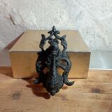 Antique cast iron door knocker/hammer