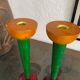 Pair of vintage Ikea candle holders