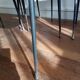 Chairs Colette gueden metal and vintage skaï