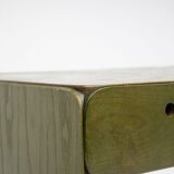 Vintage green desk by Derk Jan de Vries