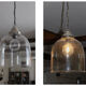 Suspension cloche en verre