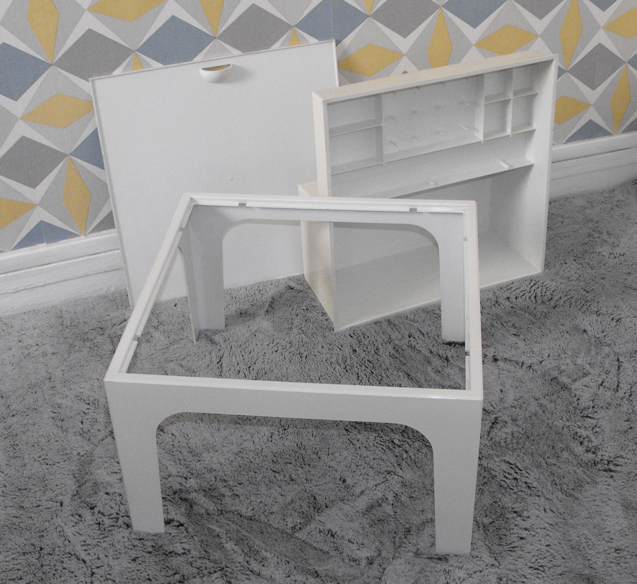 Coffee table with storage 70