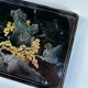 Asian lacquered wood tray