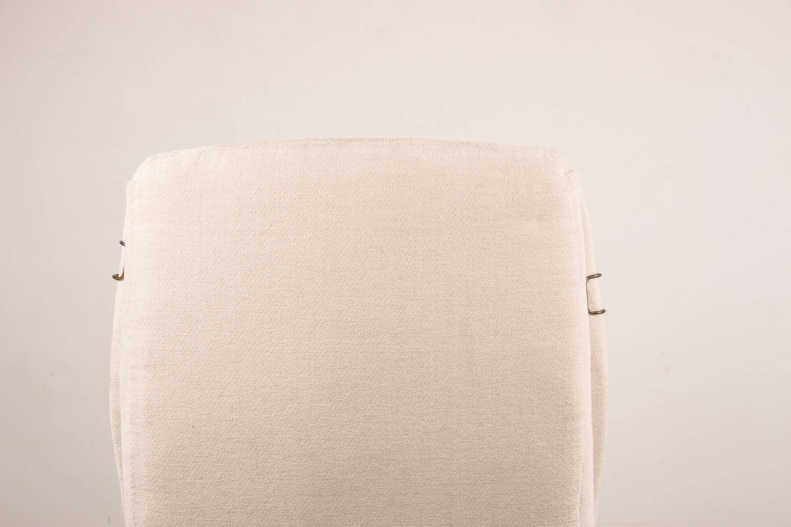 Large Scandinavian Teak Armchair with Ottomans by Folke Ohlsson for Westnofa 1960.