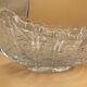 Vintage chissed arque crystal fruit cup